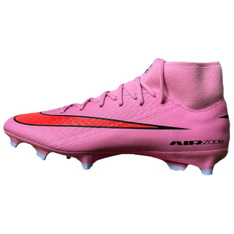 Nike Футбольные бутсы Mercurial Superfly 10 Academy, устойчивые к истиранию, розовые, унисекс