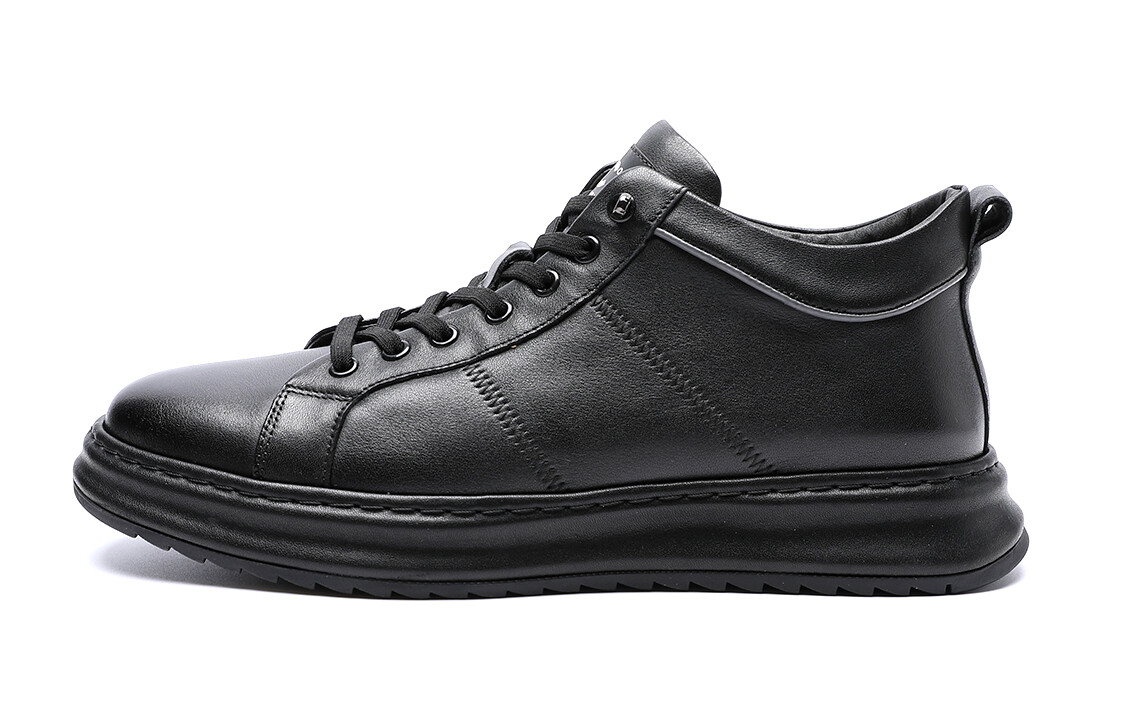 

Мужские туфли CВ°BANNER Men's Casual Shoes Men Mid-Top Black