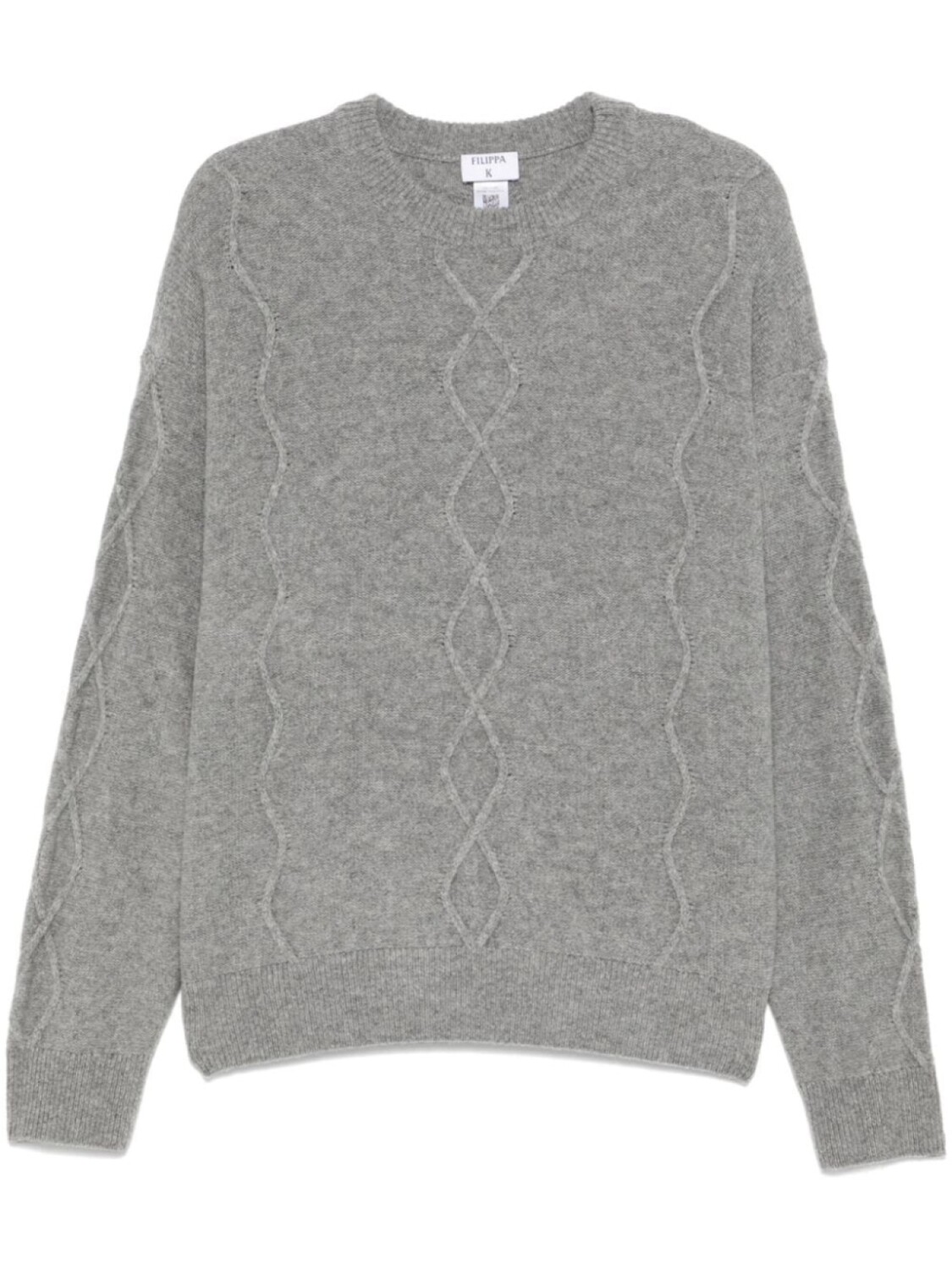 

Свитер Diamond Cable Filippa K, серый