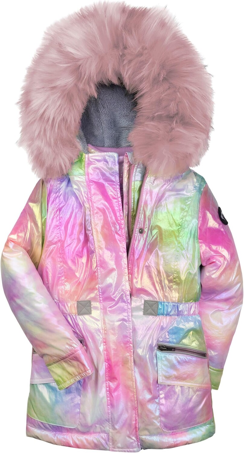 

Пальто Appaman Middie Fleece Lined & Insulated Coat, цвет Rainbow Shine