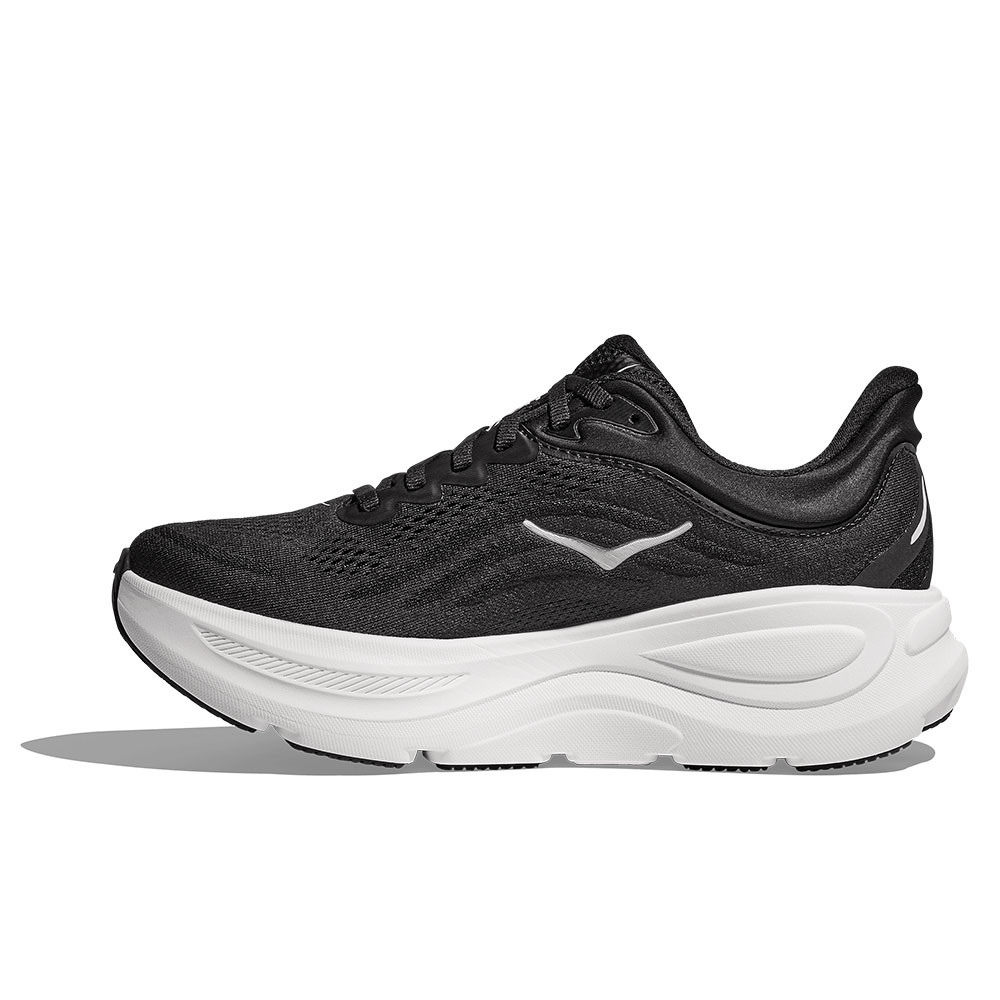 Беговые кроссовки Hoka Bondi 9 Wide (мужские), Black/White — фото 4
