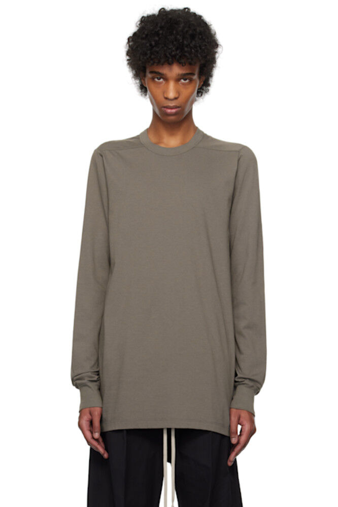 

Серая футболка Hollywood Level LS Rick Owens