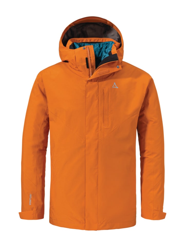 

Дождевик 3in1 Jacket Style Tamina MNS Schöffel, цвет turmeric