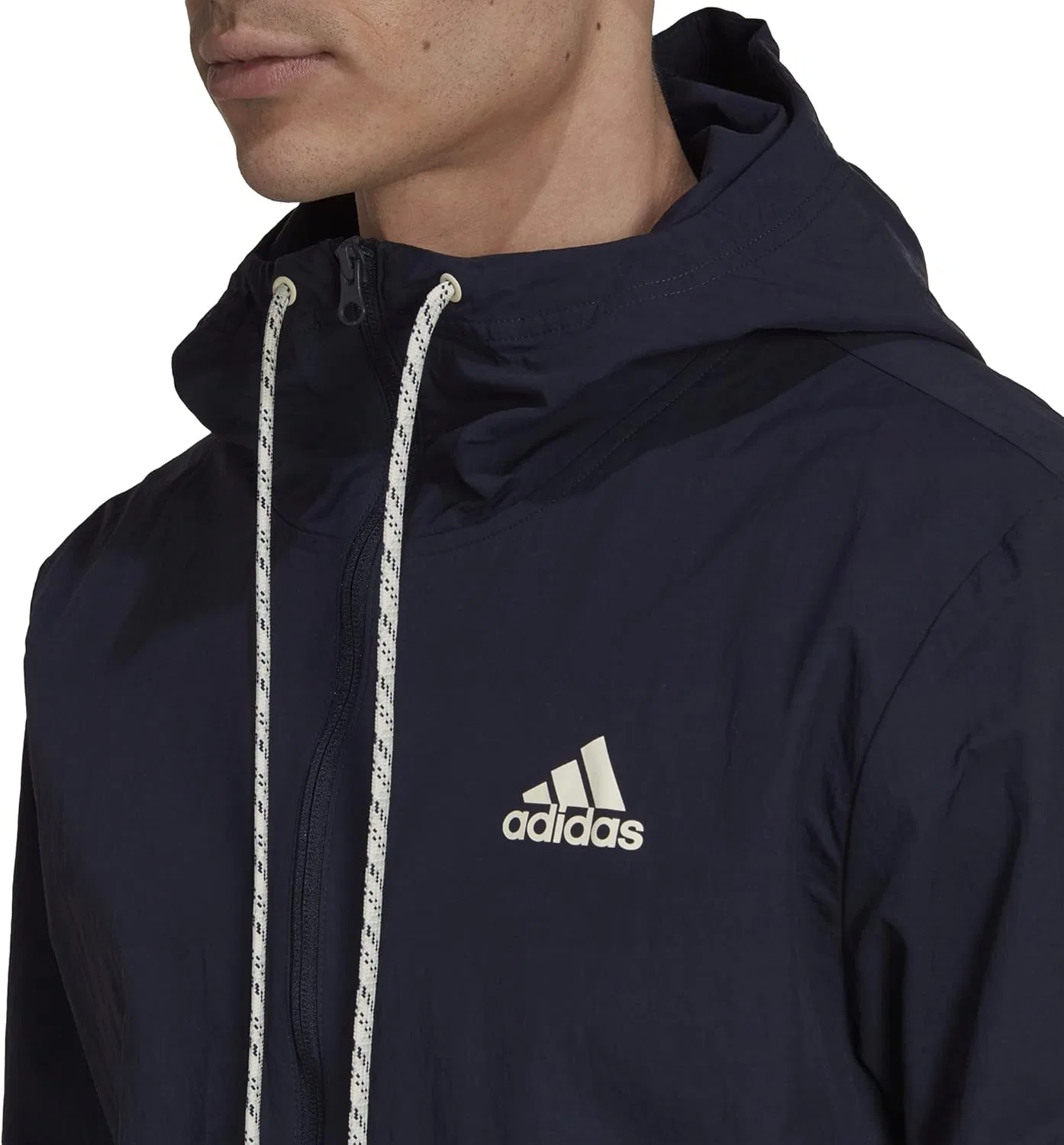 Мужская спортивная куртка adidas с тремя полосками — фото 4
