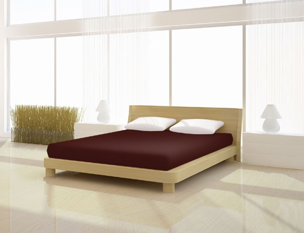 

Простынь на подкладке Organic Bamboo Premium 180-200 х 200-220 см 180х200++ Mr Sandman, коричневый