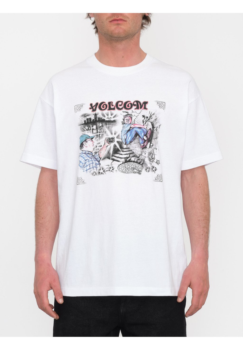 

Футболка с принтом STREET KEUTCHI Volcom, цвет white