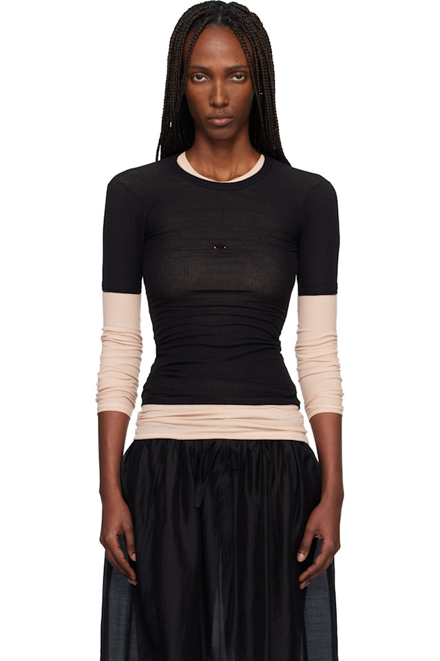 

Футболка с сердечком Baserange, черный