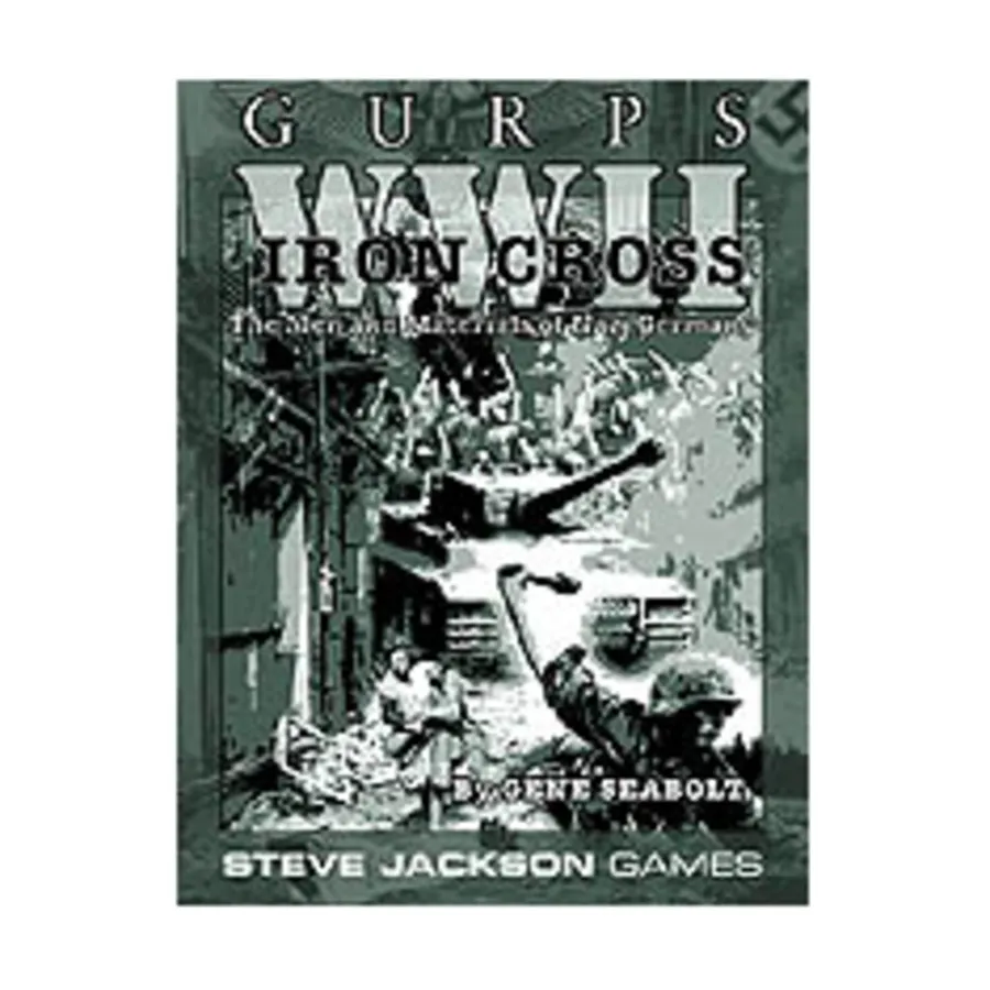 

Iron Cross, GURPS (1st-3rd Edition) - World War II, мягкая обложка