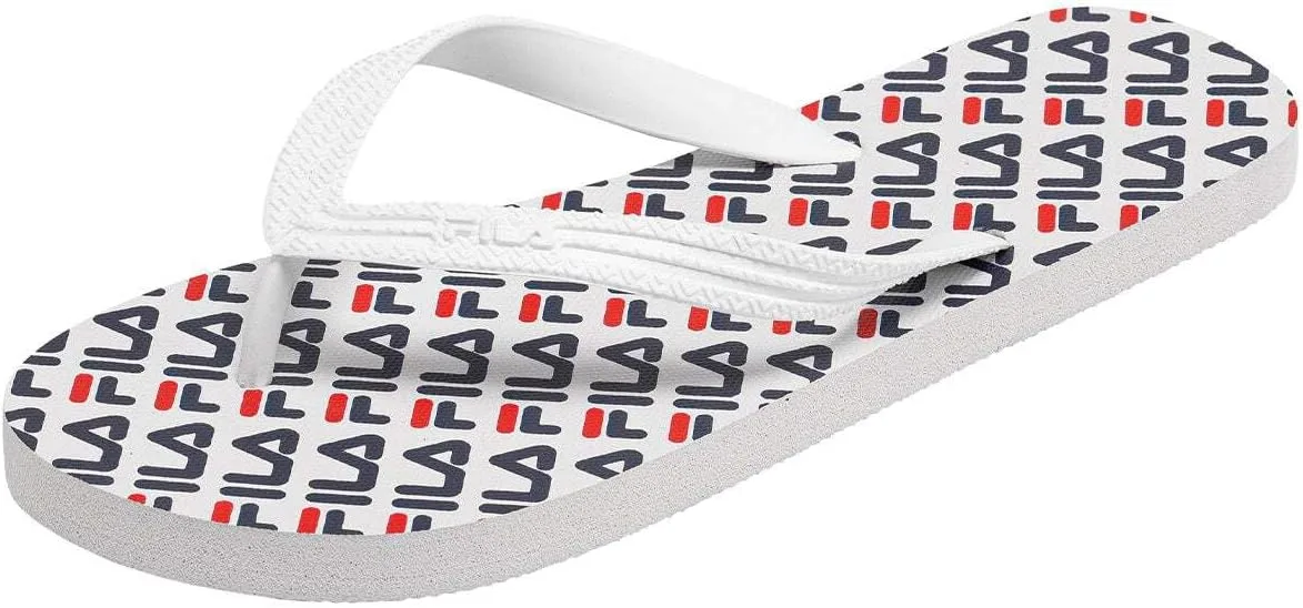 Мужские сандалии FILA с логотипом Troy, белый