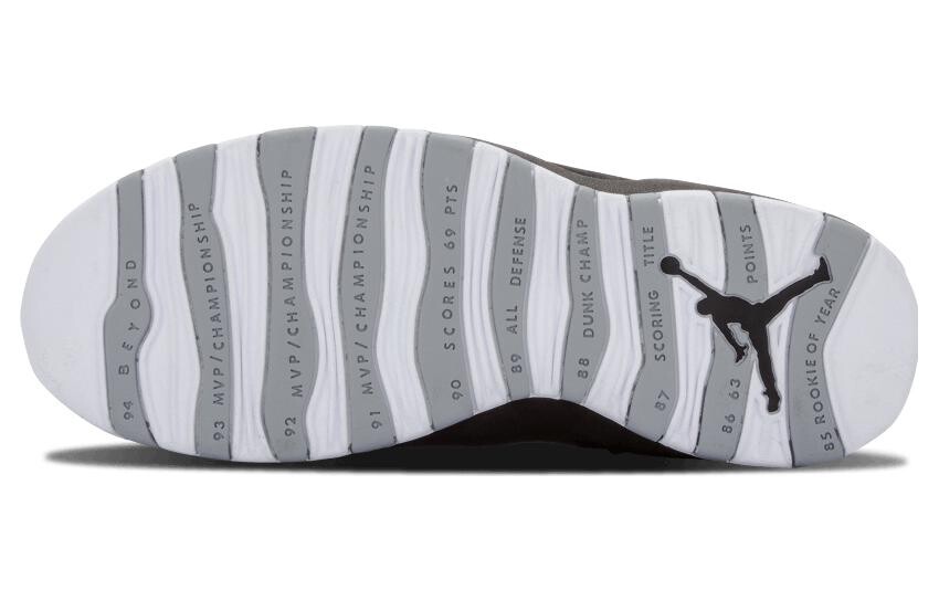 Кроссовки JORDAN 10 Retro Stealth 2012 — фото 4