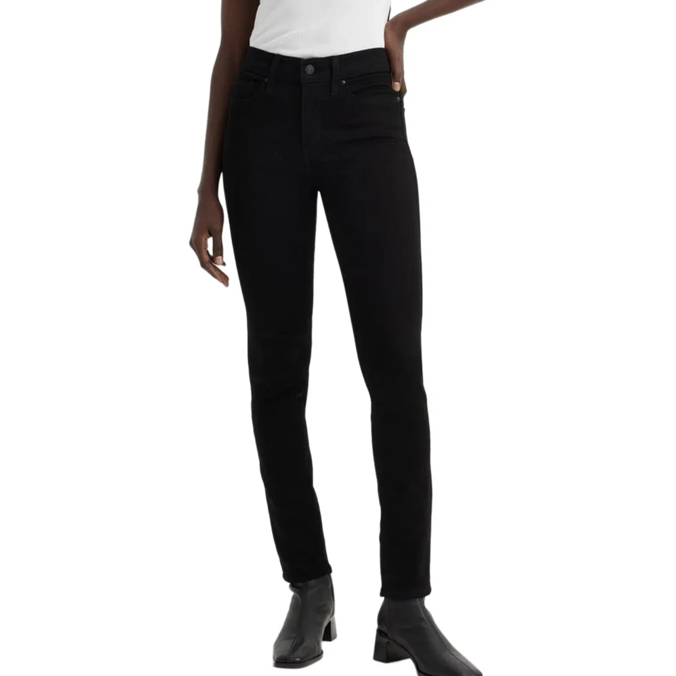 Джинсы slim fit Levis черные