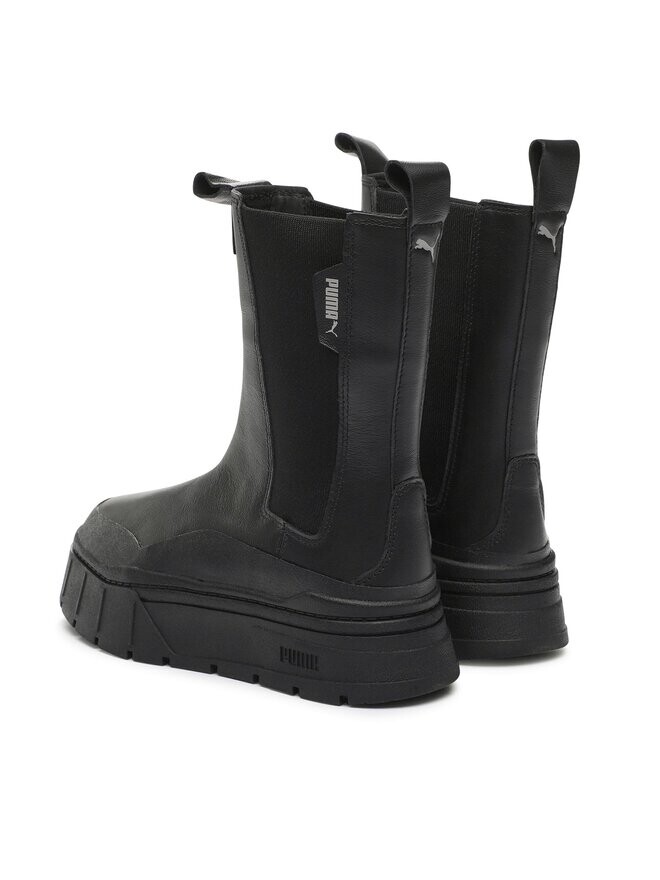 Ботинки на плоской подошве Mayze Stack Chelsea Wns 386272 Puma, черный — фото 3