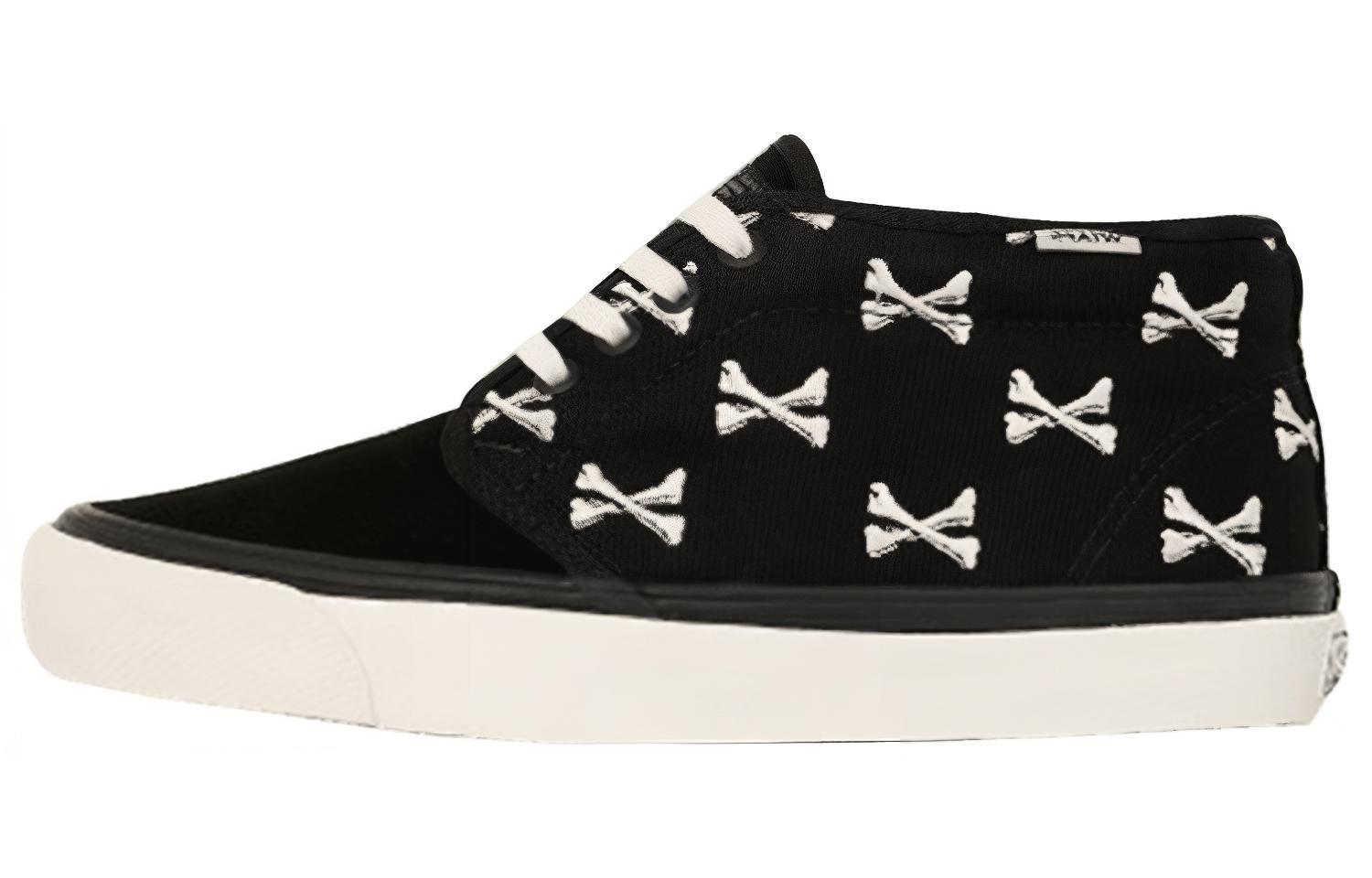 

Кроссовки Vans Chukka Boot Wtaps Black Crossbones