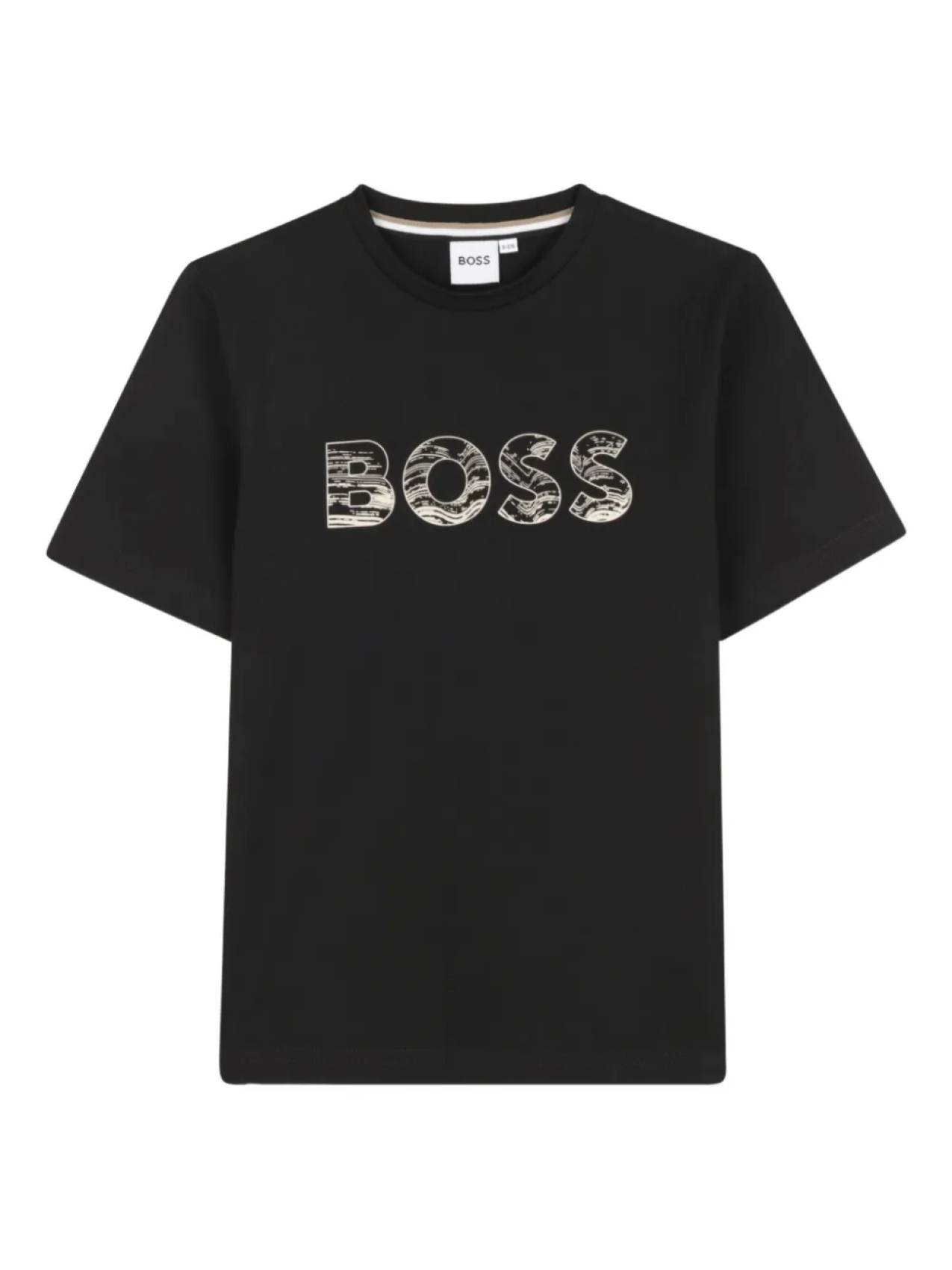 

BOSS Kidswear футболка с логотипом, черный