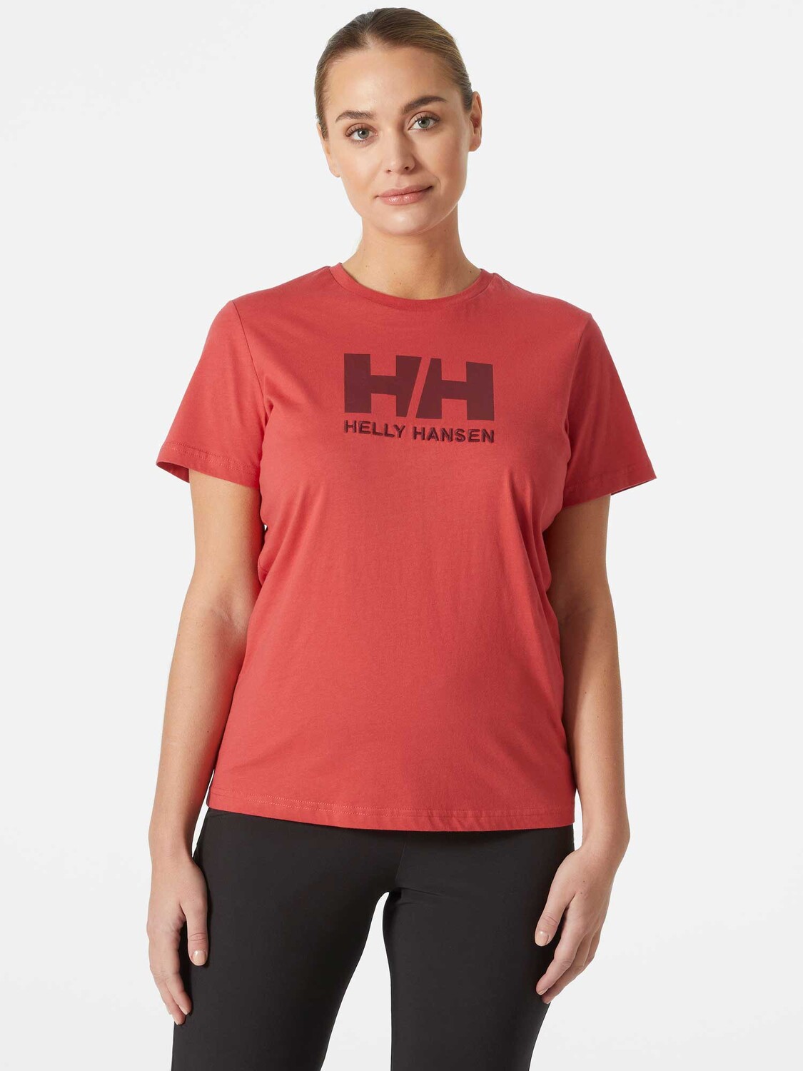 

Футболка Helly Hansen W HH LOGO T-SHIRT, красный