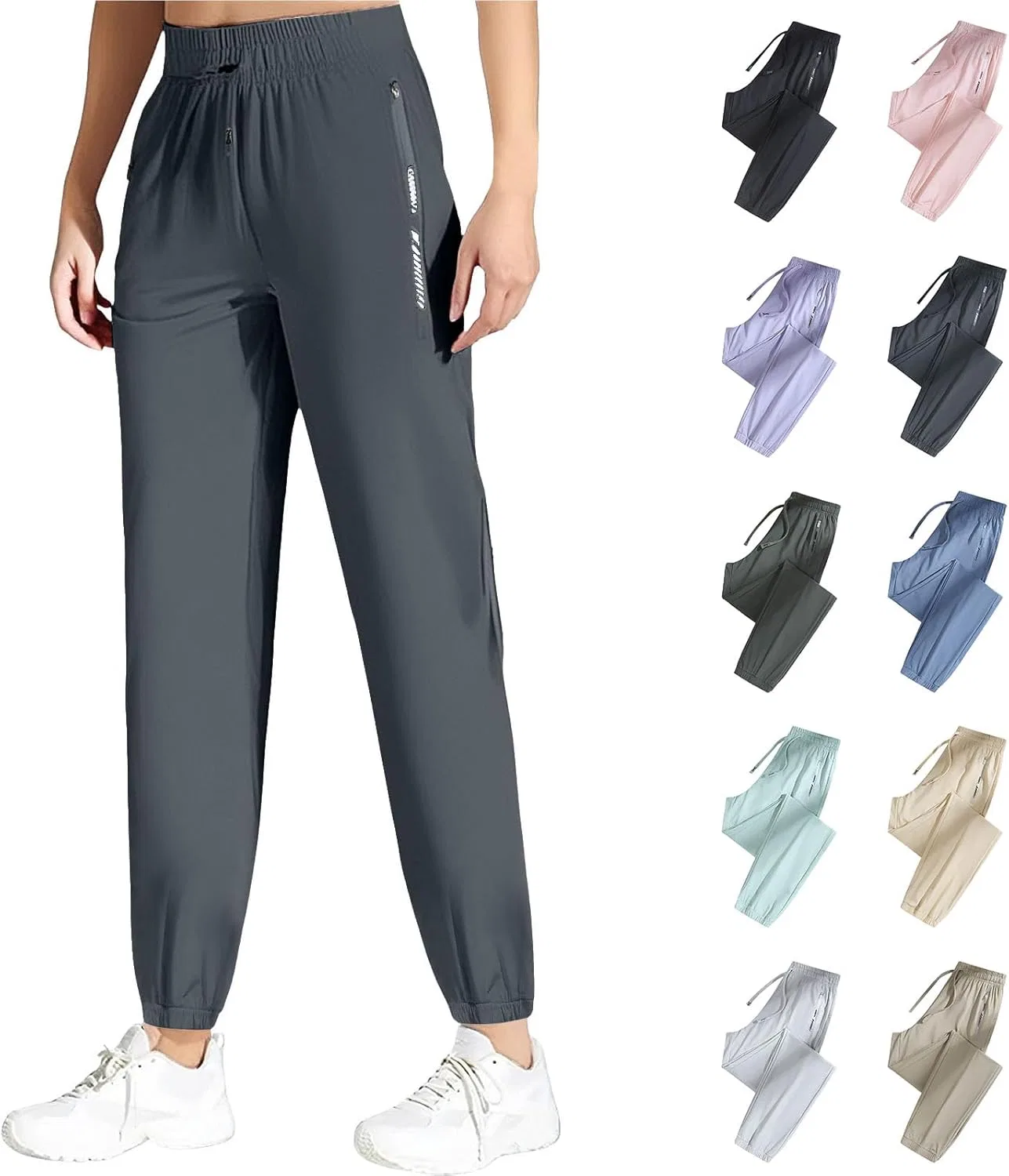 Женские спортивные брюки для активного отдыха Iced Active Pants, Z2-dark Gray