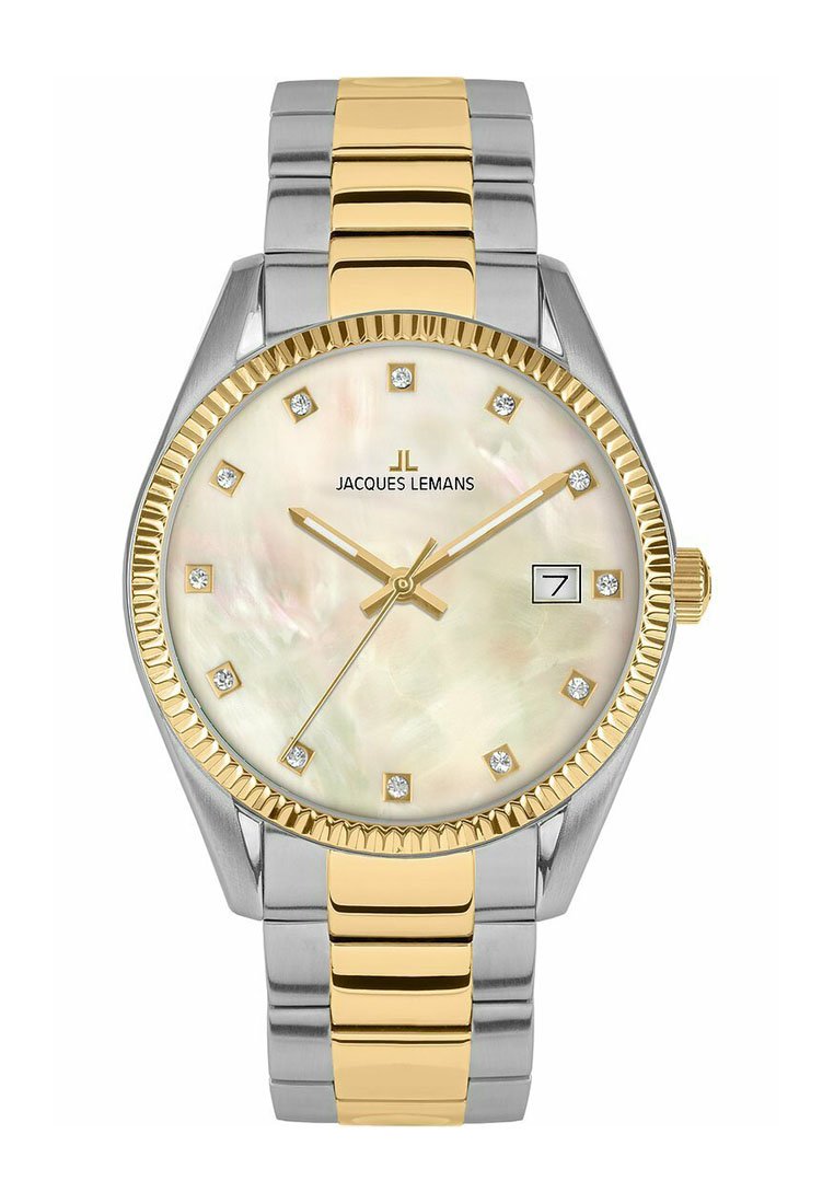 

Часы QUARZ Jacques Lemans, золотой