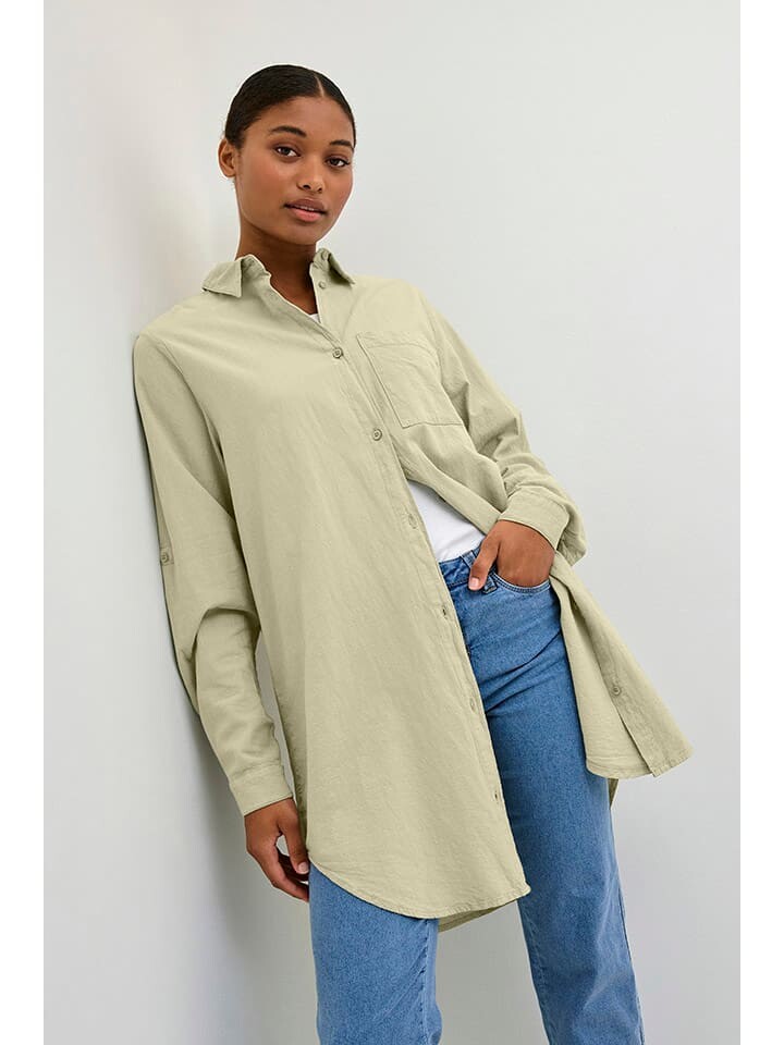 

Блуза Kaffe, цвет schilf