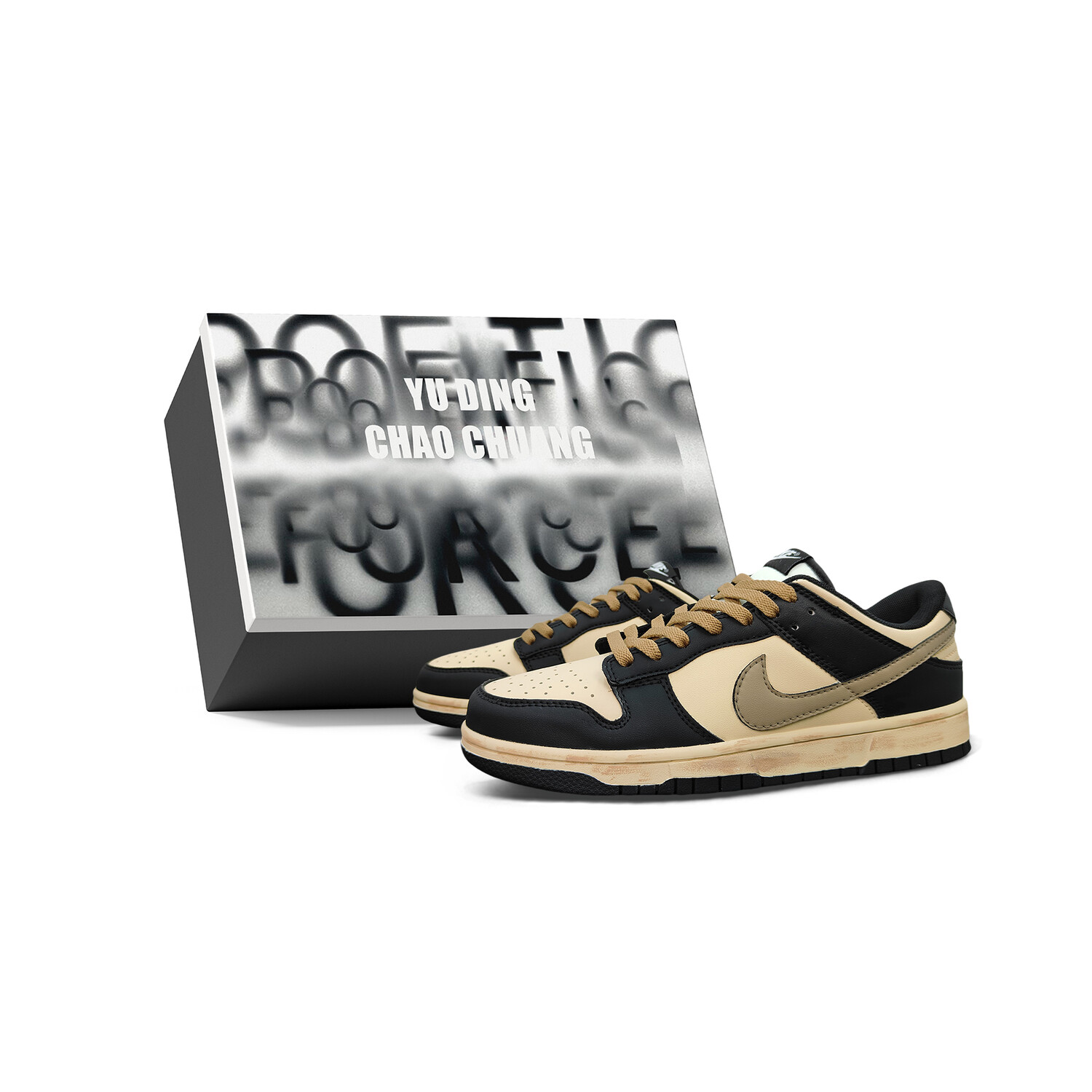 

Кеды Nike Dunk Skateboard Shoes Unisex Low-Top Brown