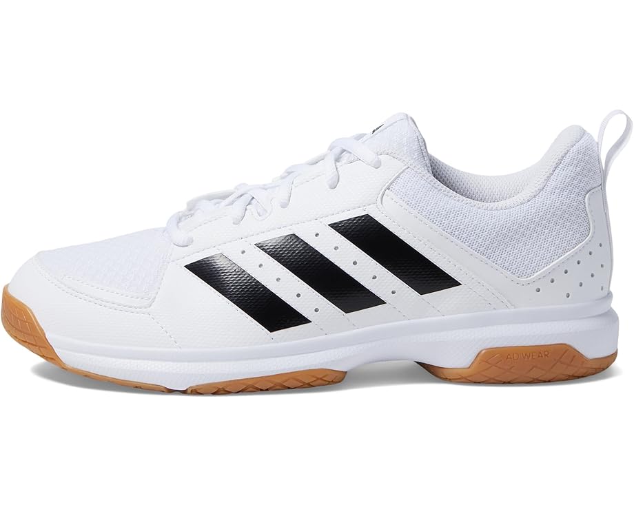 Кроссовки adidas Ligra 7 Volleyball Shoes, цвет White/Black/White — фото 4