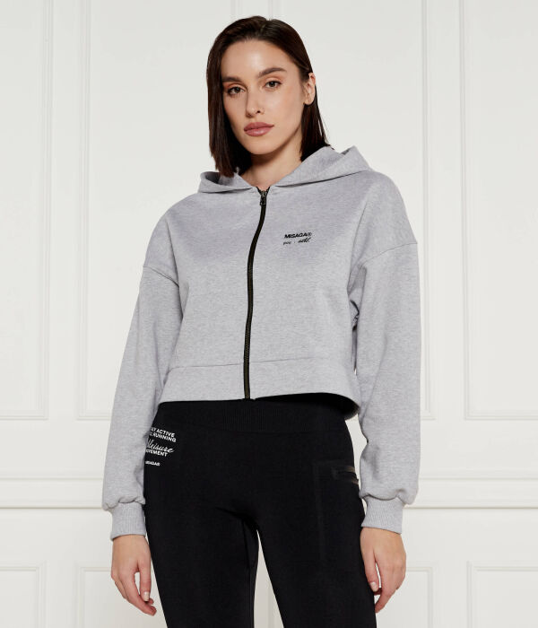 

Толстовка Misaga Movement Cropped Fit, серый