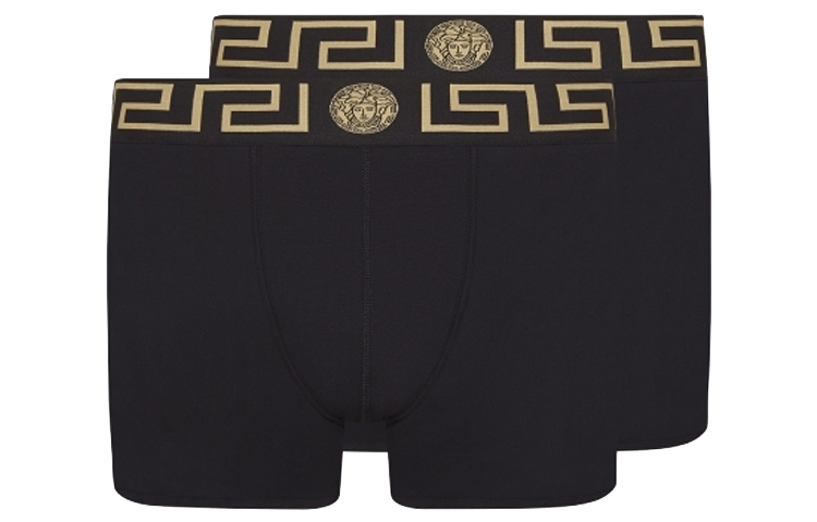 

VERSACE Трусы Greca Border Boxers 'Black'