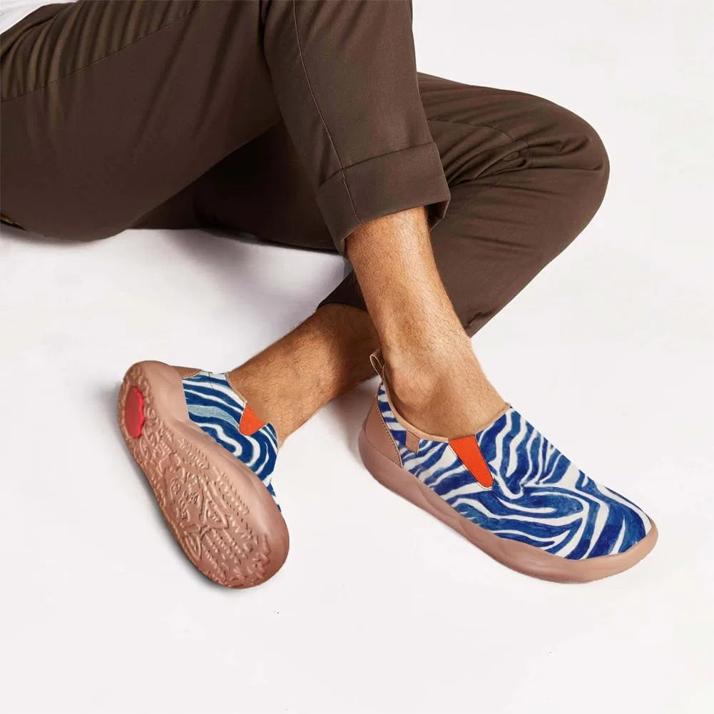 Мужские слипоны, легкие, Loafers & Slip-Ons, синий Solepulse — фото 2