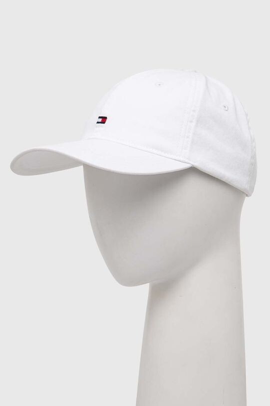

Хлопковая бейсболка Tommy Hilfiger, белый