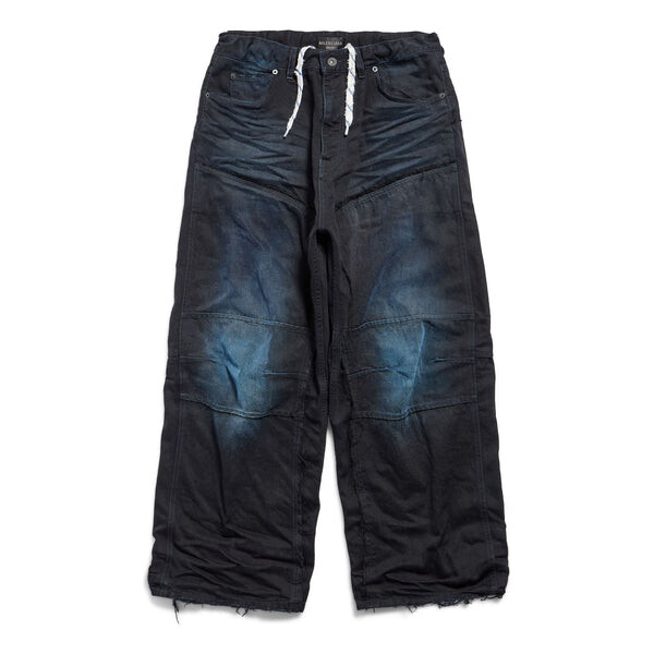 

Брюки double knee pants 'dark blue' Balenciaga, синий