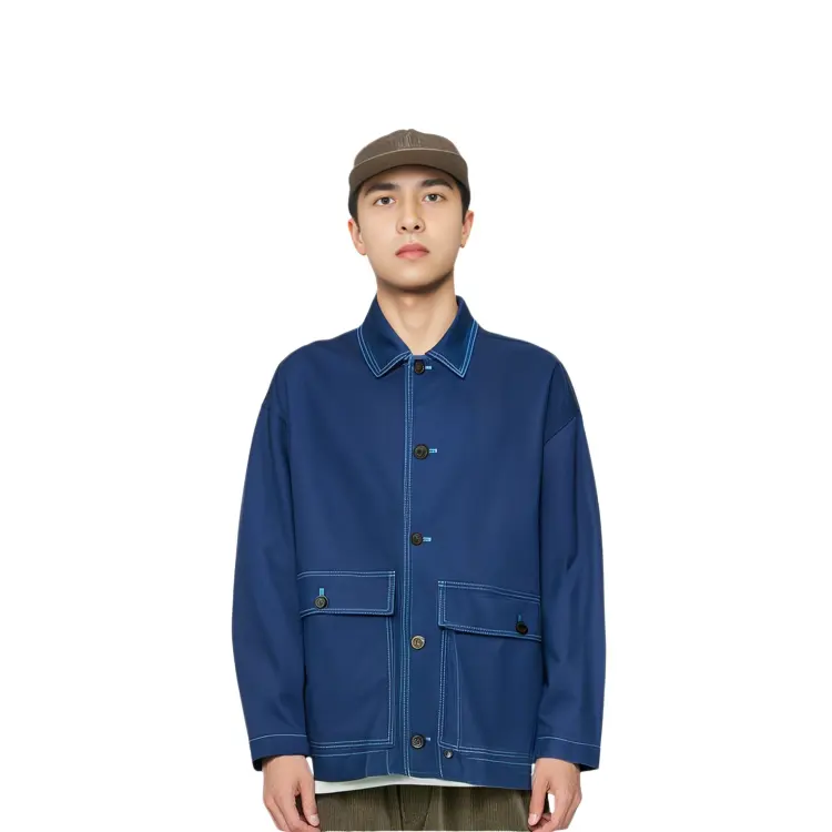 Куртка Marni Co-Branding Unisex Uniqlo, 66 синий — фото 3