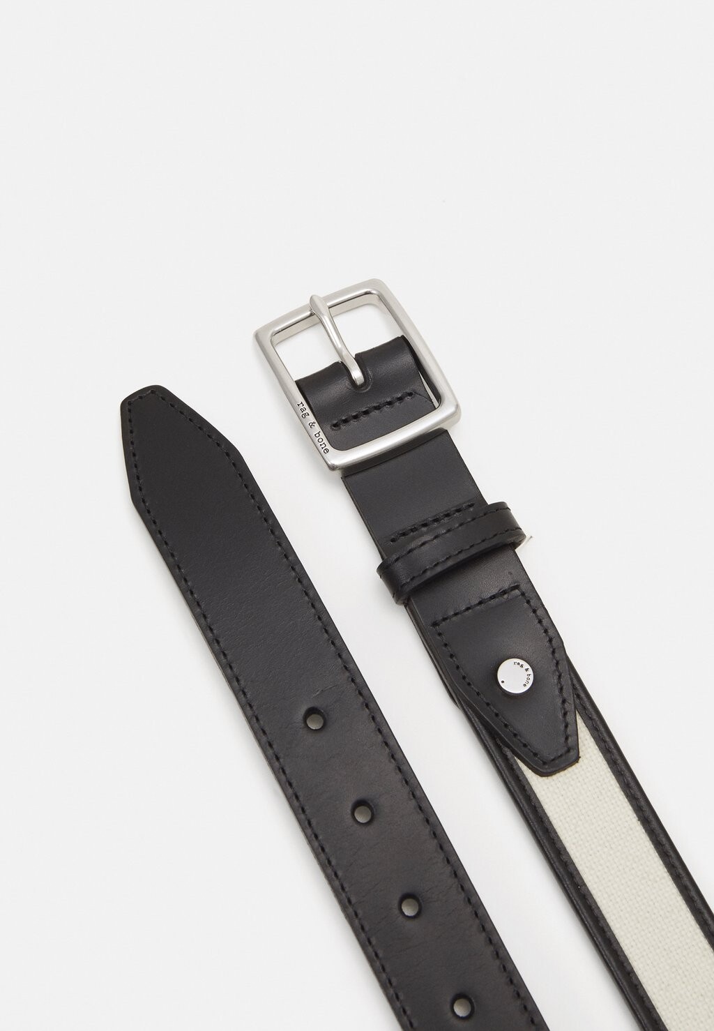 

Пояс BOYFRIEND BELT rag & bone, черный