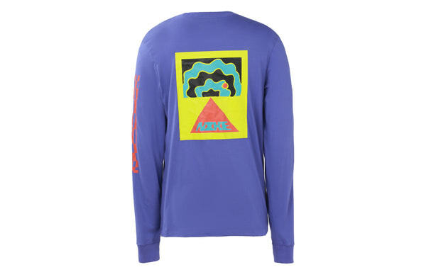 Футболка как u nk dry tee ls air rush фиолетовый фиолетовый Nike, фиолетовый — фото 2