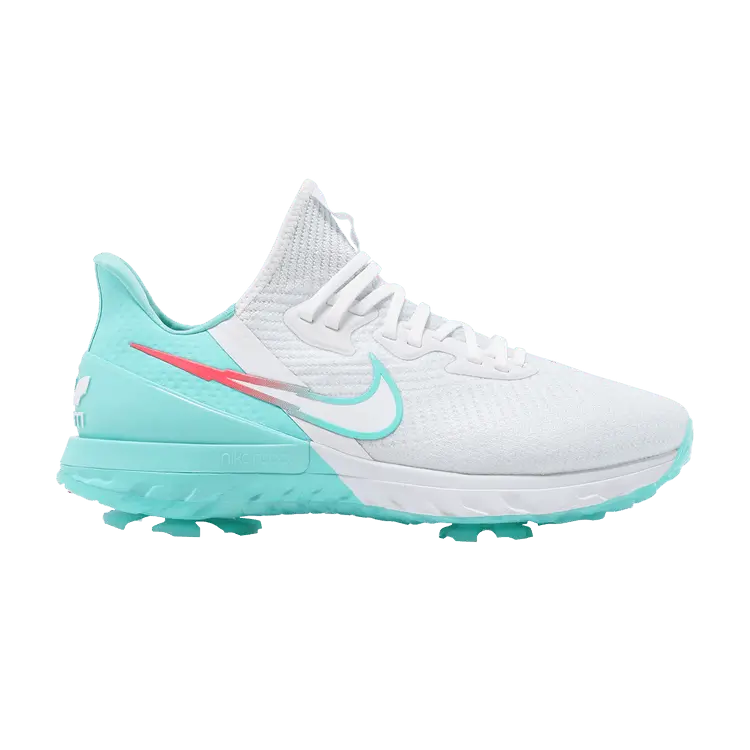 

Бутсы Nike Air Zoom Infinity Tour Golf Wide 'White Aurora Green', белый