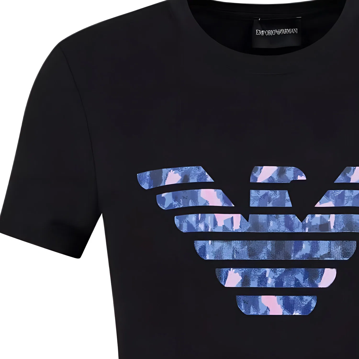 Футболка Regular Women's Black EMPORIO ARMANI — фото 3