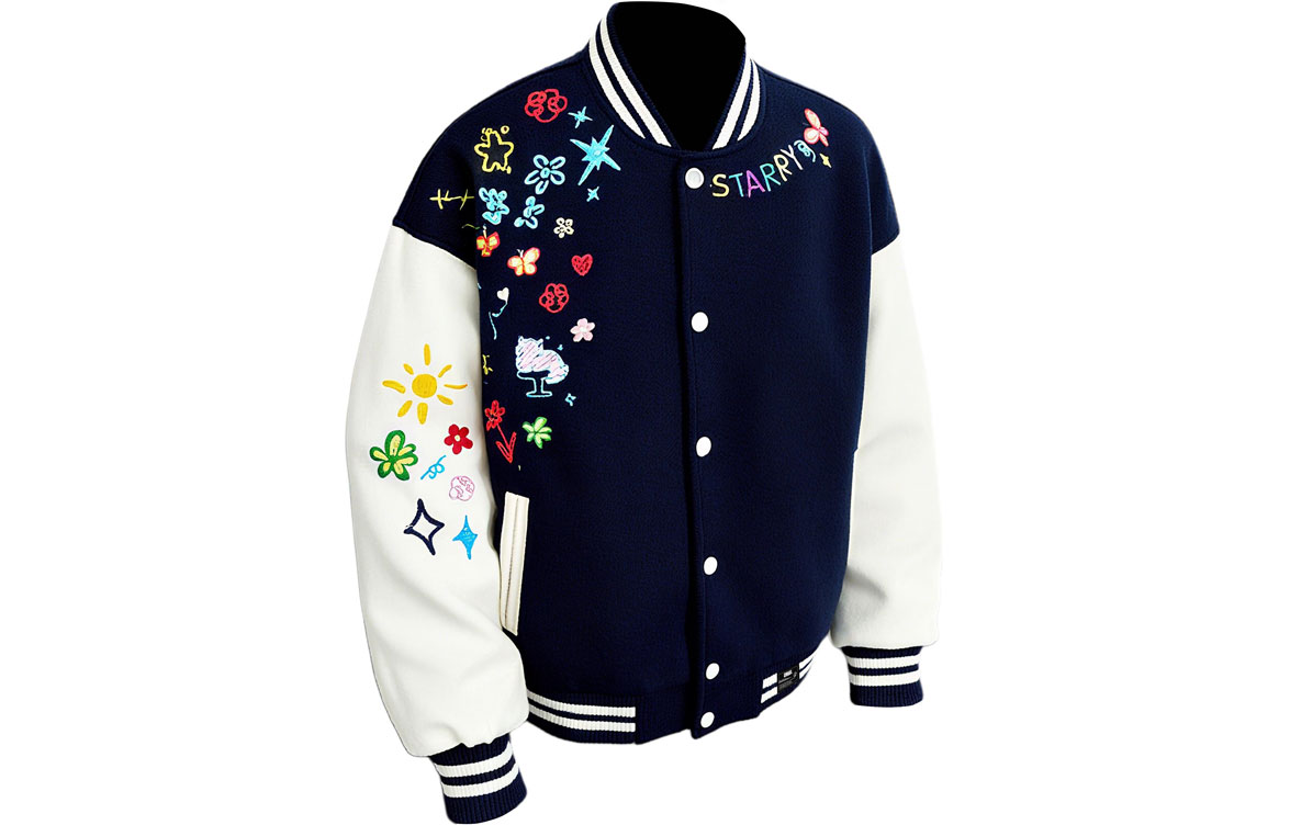 

Куртка Unisex Baseball Collar Moderate ZIAREL, темно-синий[removable logo]