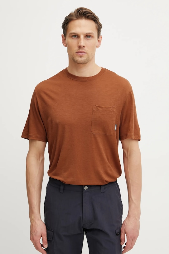 

Футболка спортивная Merino 150 Tech Lite Icebreaker, оранжевый