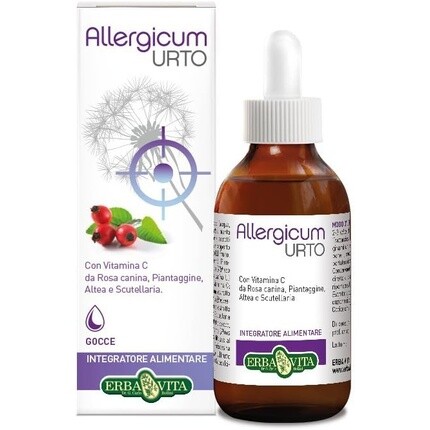 

Allergicum Urto Drops Пищевая добавка 50 мл Erba Vita