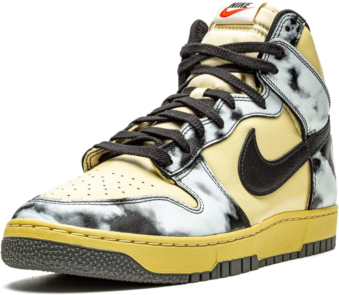 Мужские баскетбольные кроссовки Nike Dunk Hi Retro, черный — фото 4