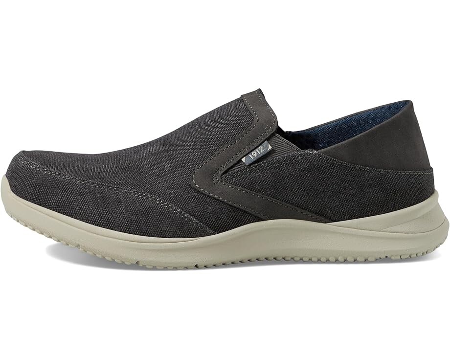 Кроссовки Nunn Bush Conway EZ Canvas Moccasin Toe Slip-On Easy Slip-In Loafer, серый — фото 4