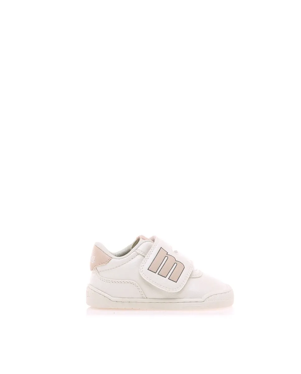 

Детские спортивные кроссовки с мягкой подошвой и липучкой Mustang, белый