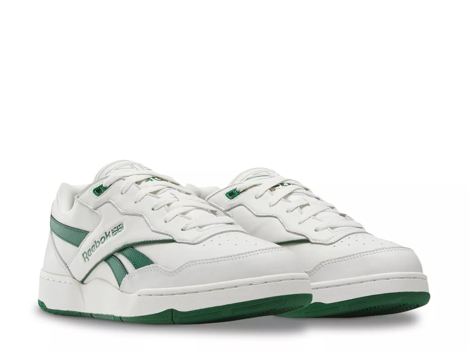 Баскетбольные кроссовки Reebok BB 4000 II, серо-зеленые — фото 2
