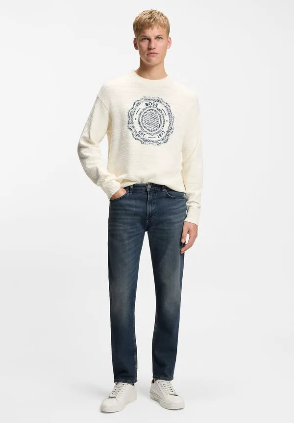 Re maine bo straight leg jeans Boss, Navy — фото 2
