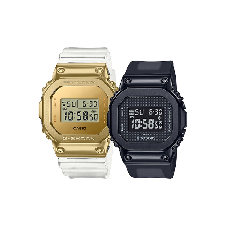 

CASIO Часы Unisex Pair Table Series Gold Watch, Gold/Black