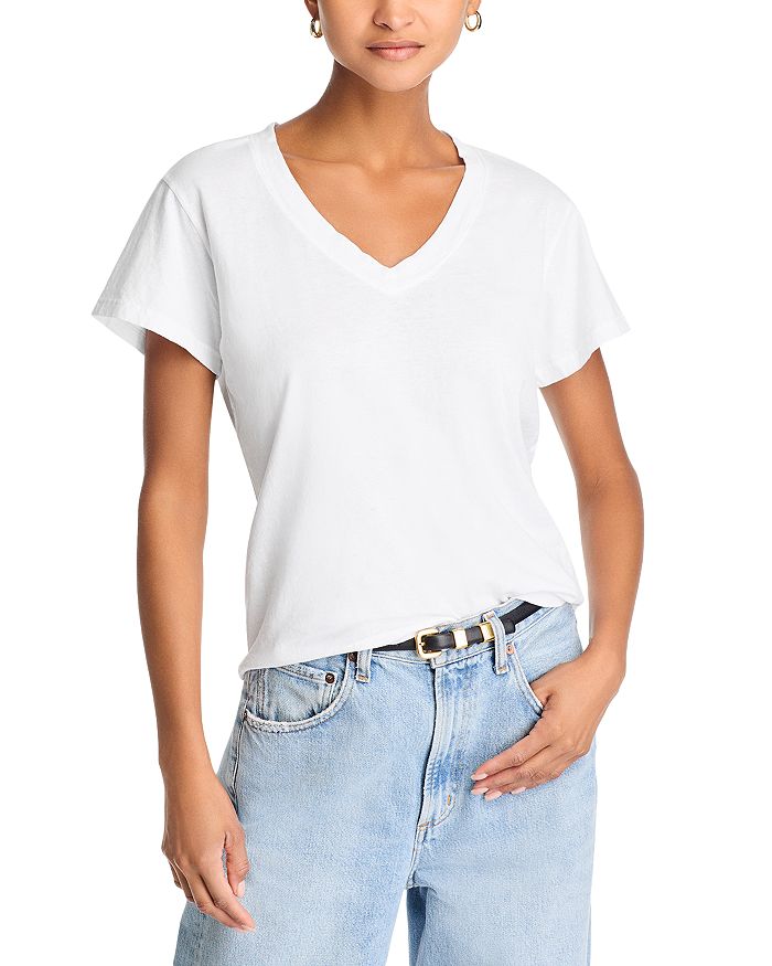 

Футболка Hendrix с V-образным вырезом perfectwhitetee, белый