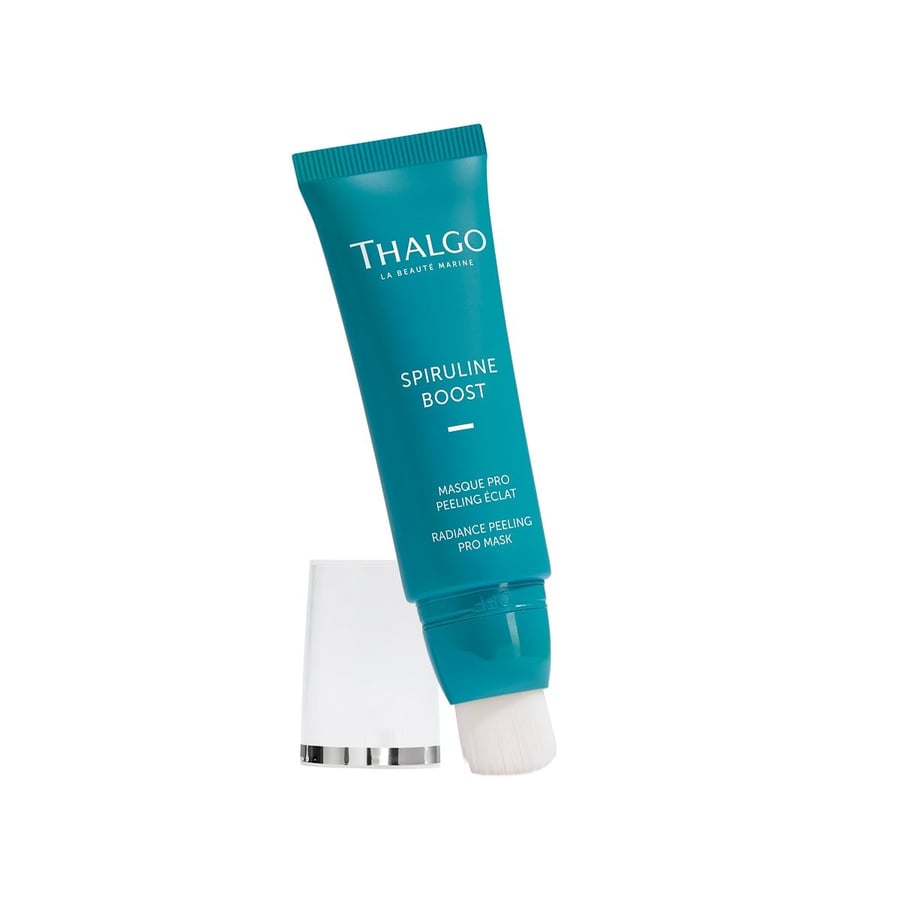 Маска для лица Thalgo — Spiruline Boost, Radiance Peeling Pro Mask, осветляющая - со спирулиной, 50 мл — фото 2