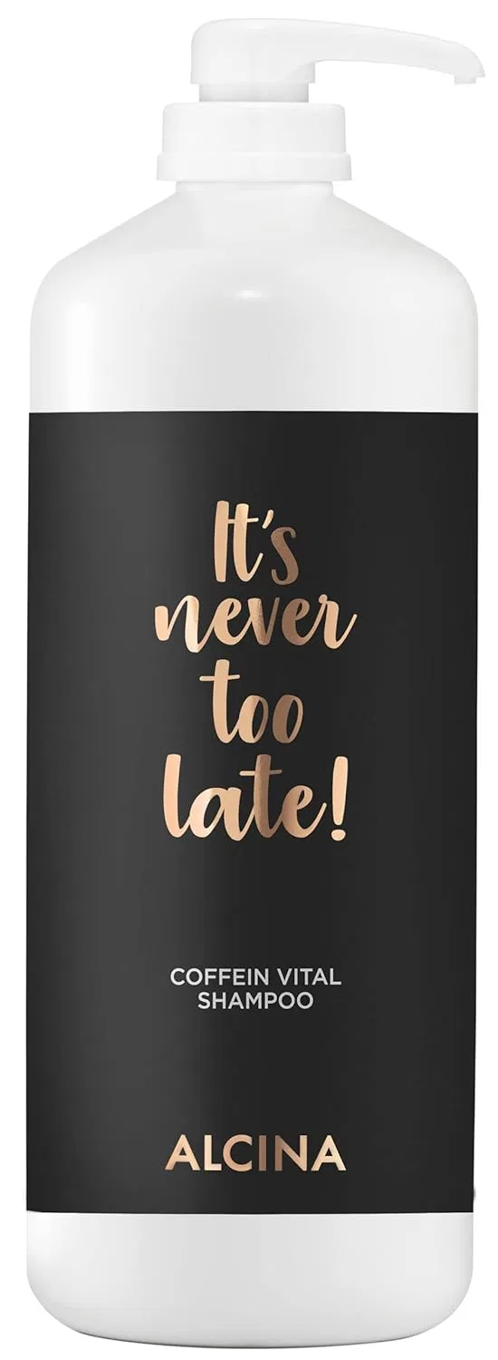 Кофеиновый шампунь «It`s Never Too Late» от ALCINA