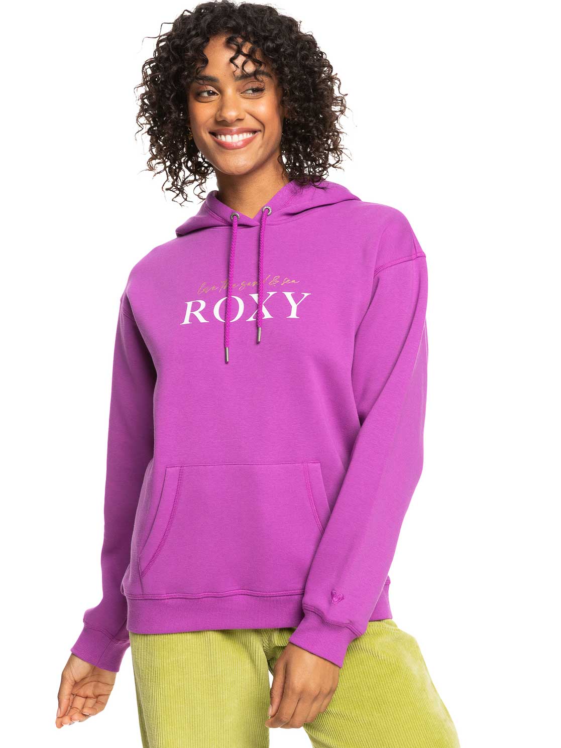 

Толстовка Roxy SURF STOKED HOODIE BRUSHED, фиолетовый