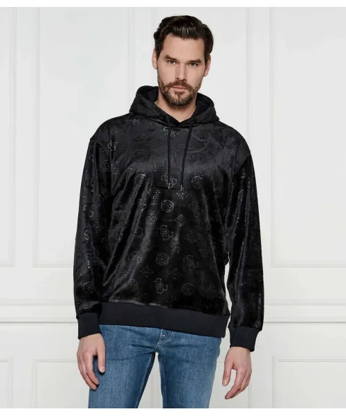 

Толстовка Oversize fit Guess Jeans, черный
