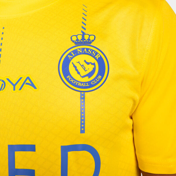 Спортивная футболка al nassr fc 2023/24 stadium home jersey 'yellow' Nike, желтый — фото 4