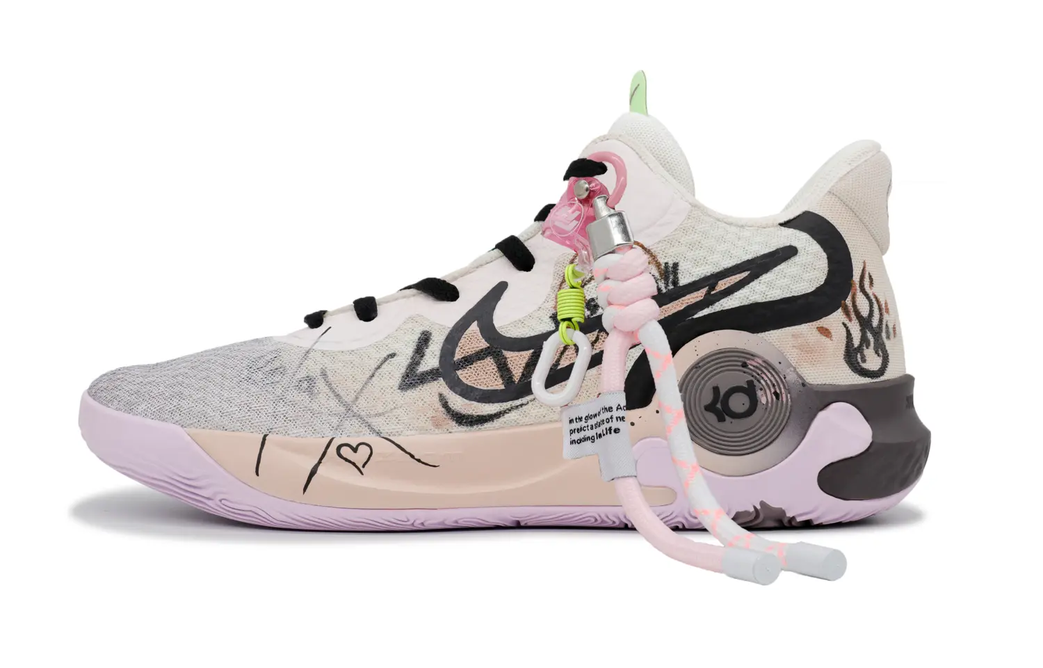 

Баскетбольные кроссовки KD Trey 5 IX Vintage унисекс средней высоты желтый/черный/серый Nike